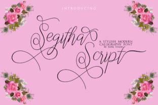 A Font for Making Your Business Beautiful: Segitha Script