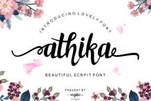 Athika Font: A Maker's Review of This Elegant Script Typeface