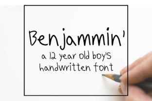 Benjammin Font: A Handwritten Sans Serif for Creative Projects