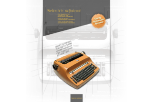 Bringing Vintage Charm to Your Craft with the Selectric Adjutant Font