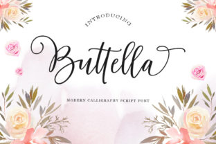 Buttella Script: The Modern Calligraphy Font for Brand Impact