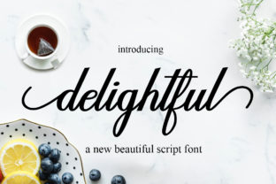Delightful Script: A Modern Handwritten Font Review
