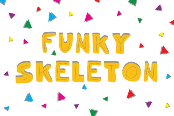 Funky Skeleton Font for Bold Digital Branding