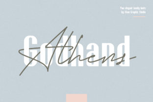 Godhand Athens Family: A Premium Handwritten Font for Creative Products