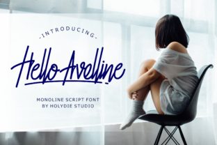 Hello Avelline: A Crafting Font for Beautiful Product Design