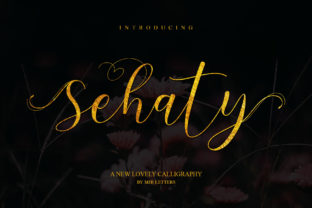 How Sehaty Elevates Campaigns with Elegant Handwritten Fonts