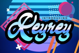 Keyrey: A Funky and Cool Script Font for Editorial Charm