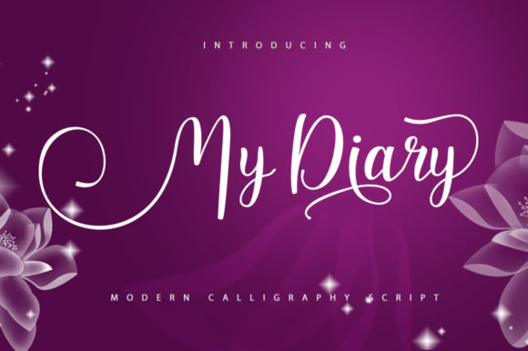 My Diary: A Sweet Handwritten Font for Branding