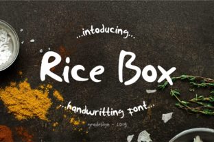 Rice Box Font: Elevate Your Brand's Visual Story