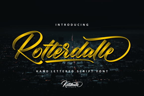 Rotterdalle Script: A Font for Personal and Professional Brands