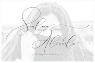 Salma Alianda: A Handwritten Font for Editorial Stories