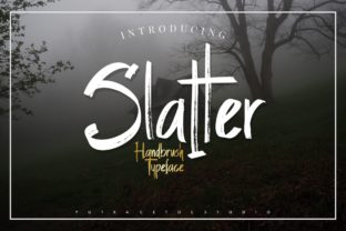 Slatter: The Sinister Script Font for Editorial Drama