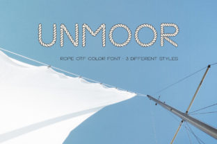 Unmoor Family: The Ideal Color Font for Nautical Designs