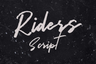 Using the Riders Font for Authentic and Edgy Branding Projects
