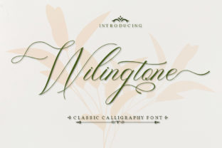 Wilingtone: An Elegant Handwritten Font for Branding